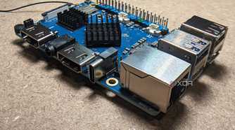 Orange Pi 5 close-up