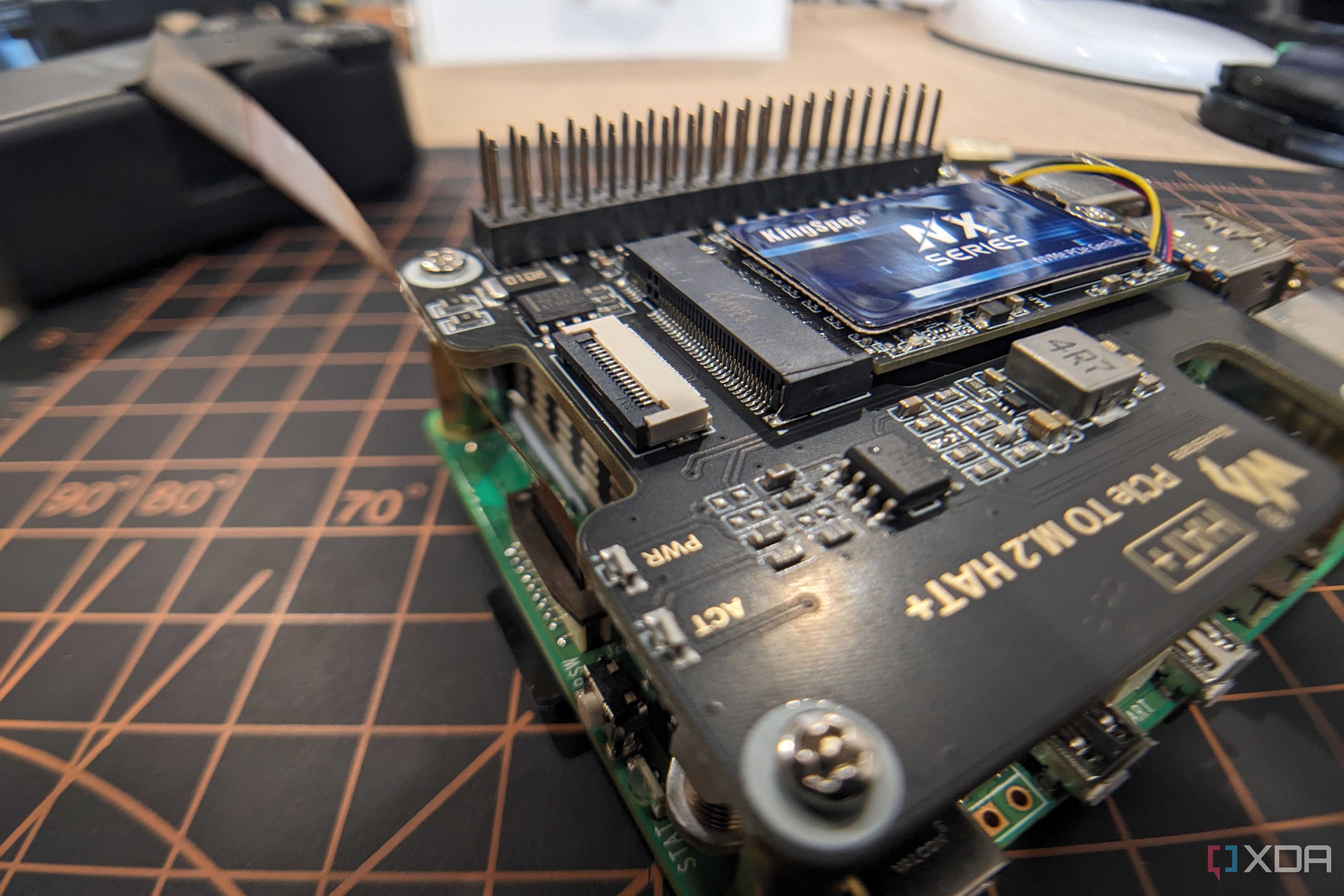 HAT PCIe tab closed