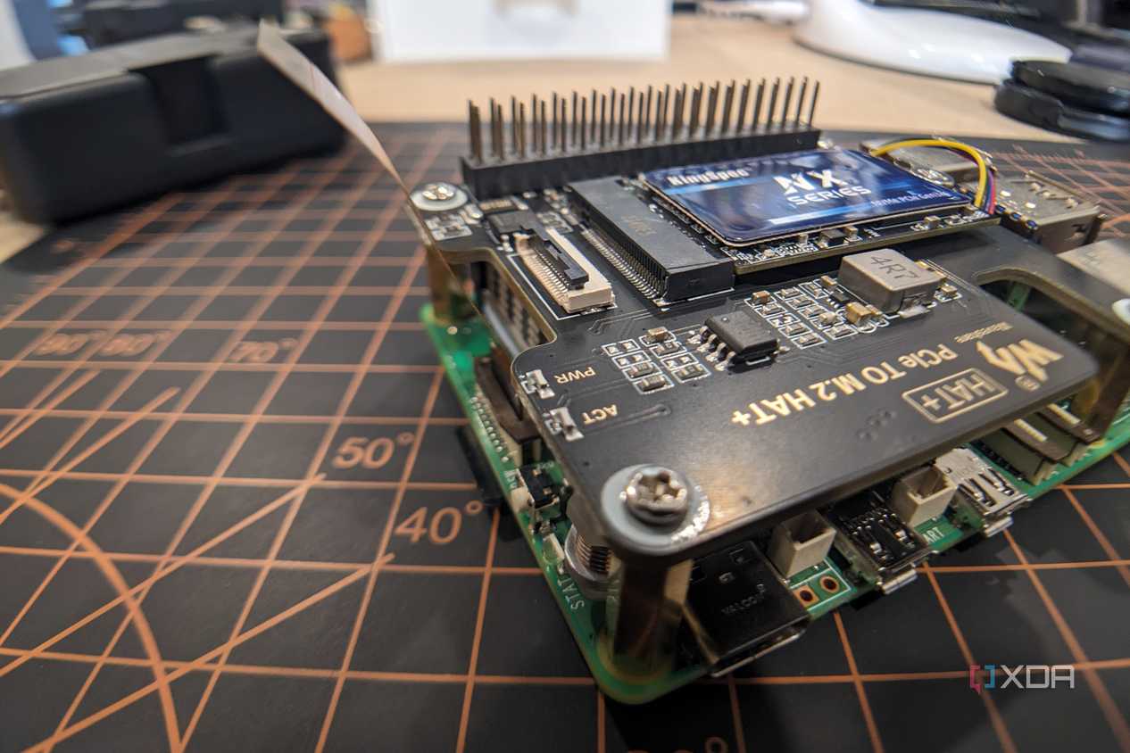HAT PCIe tab open