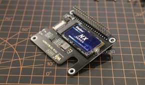 Waveshare PCIe HAT with GPIO pin extenders