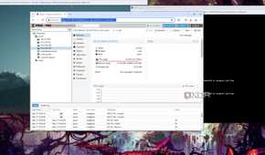 The Proxmox web UI