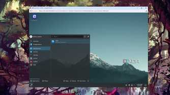 Q4OS running on Proxmox