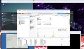 Proxmox Web app running VMs and containers