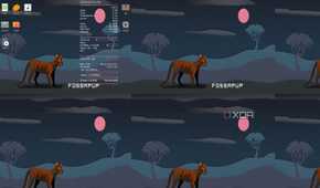 Puppy Linux running on a PC