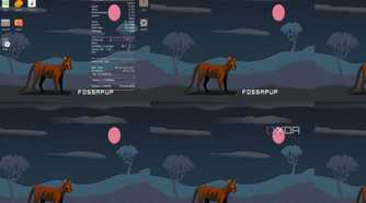 Puppy Linux running on a PC