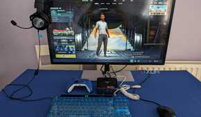 playing PUBG on a mini PC