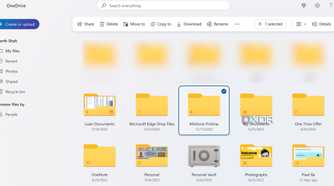 Share OneDrive folder