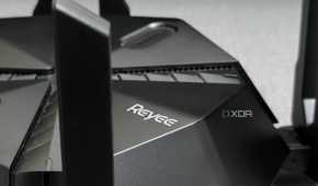 An image showing the Reyee E6 AX6000 gaming router.