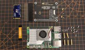 Build parts for the Waveshare PCIe to M.2 HAT for the Raspberry Pi 5