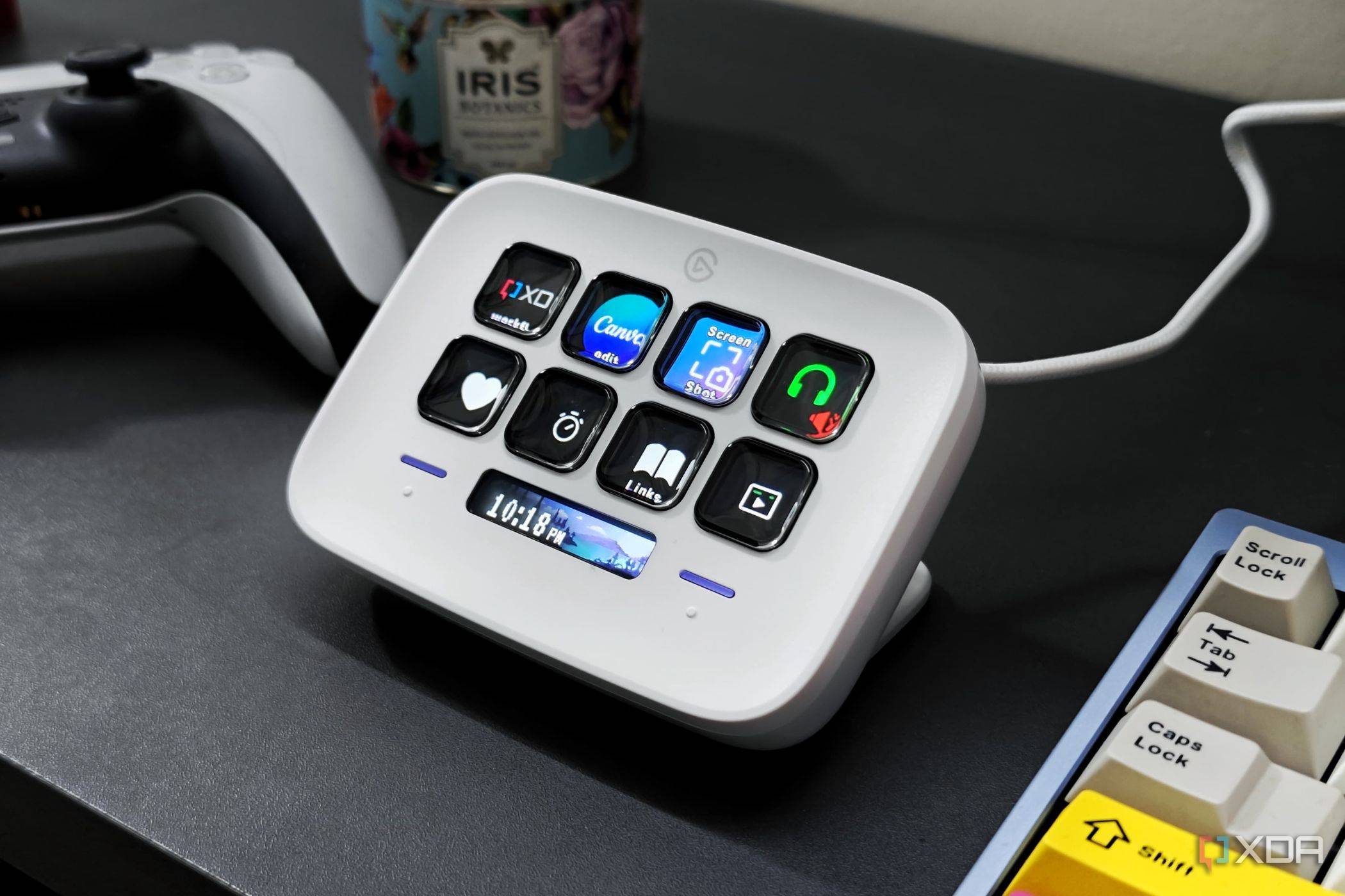 その他 Elgato Stream Deck Neo Elgato Stream Deck Neo White 10GBJ9901 - Best Buy