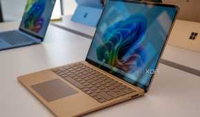 Surface Laptop 7 on a table.