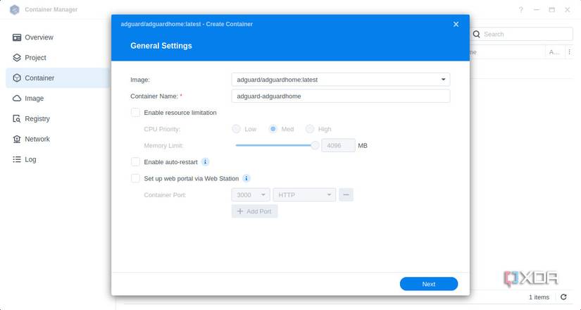 Installing AdGuard on Synology DSM 7