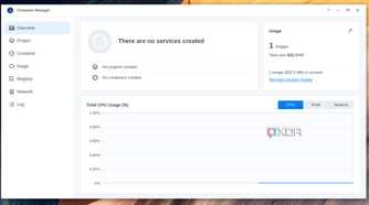 Container Manager running on Synology NAS