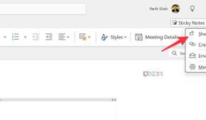 Share a notebook in OneNote