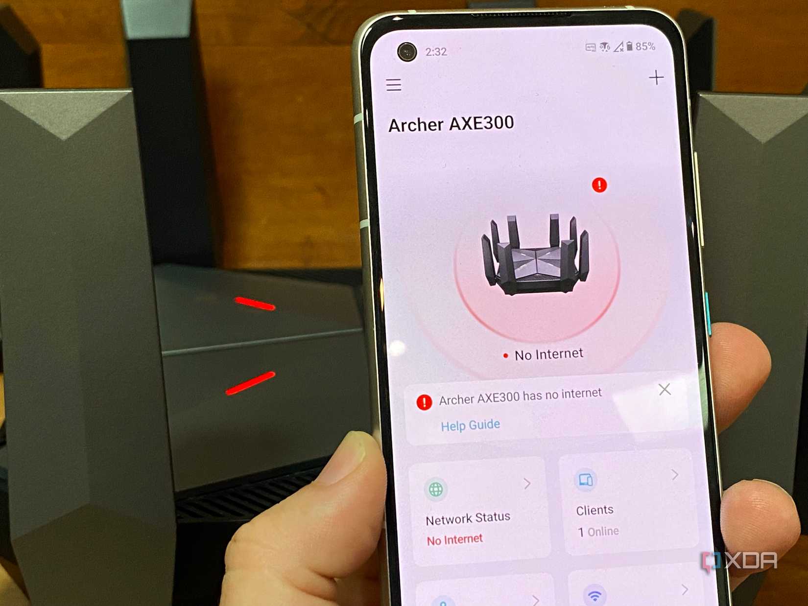 Have a red light on your router? Here's how to fix it