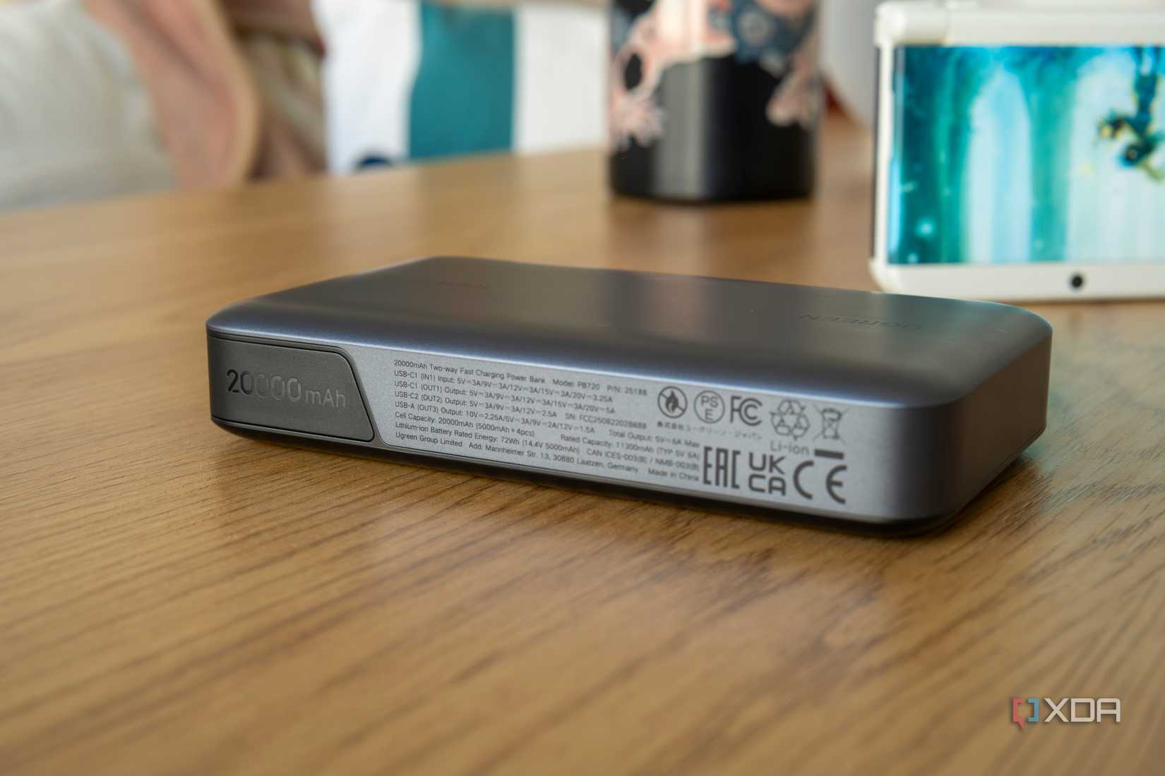 UGREEN 20000mAh 100W Power Bank