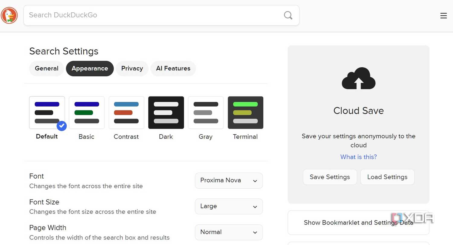 DuckDuckGo theme
