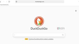 DuckDuckGo home