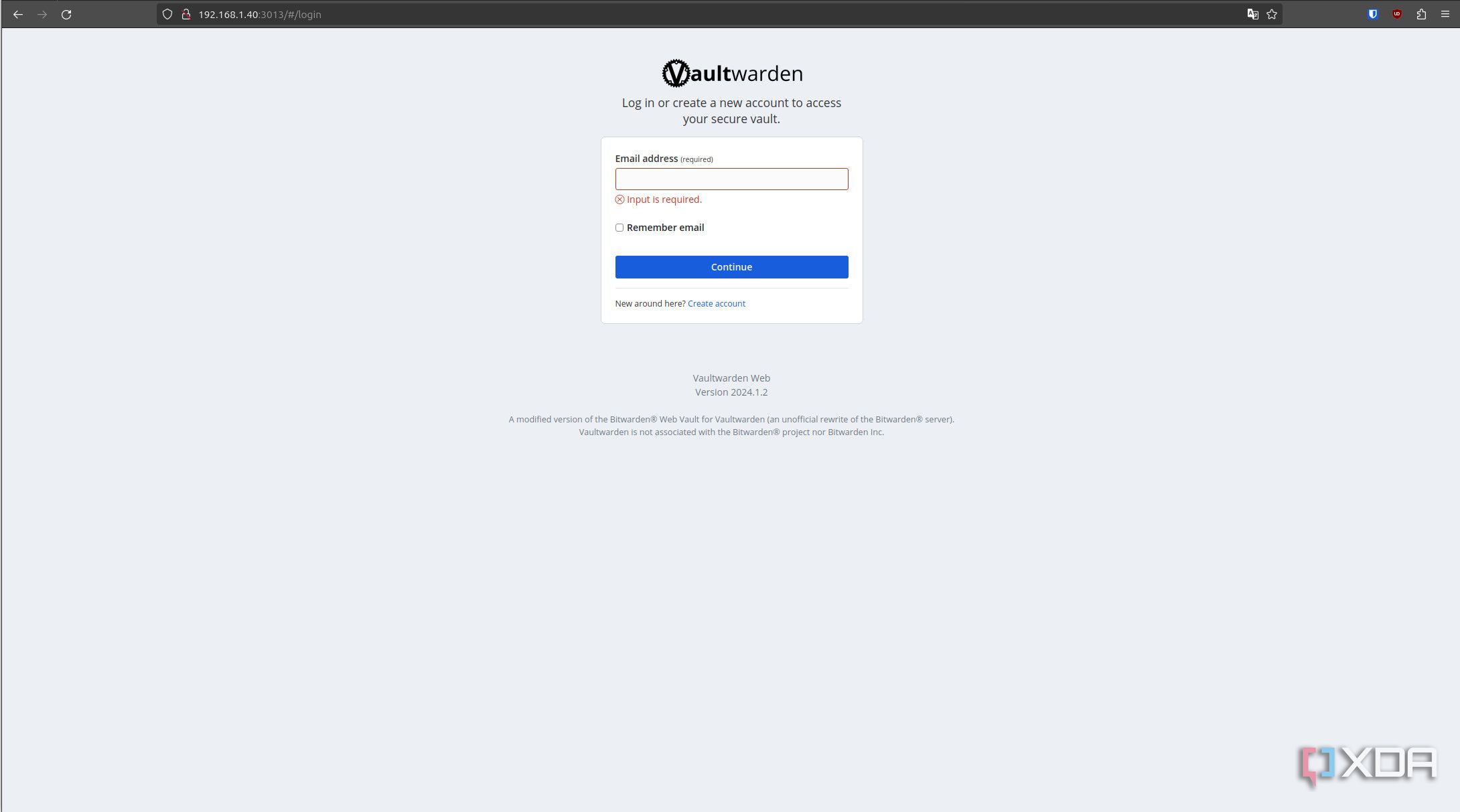 Vaultwarden on Synology DSM