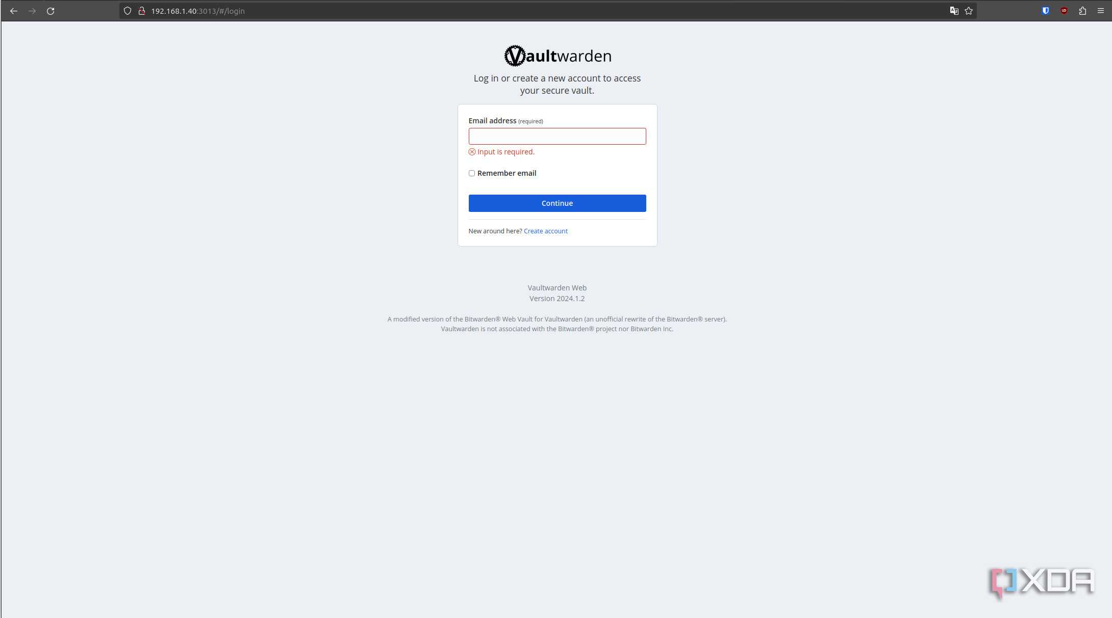 Vaultwarden on Synology DSM