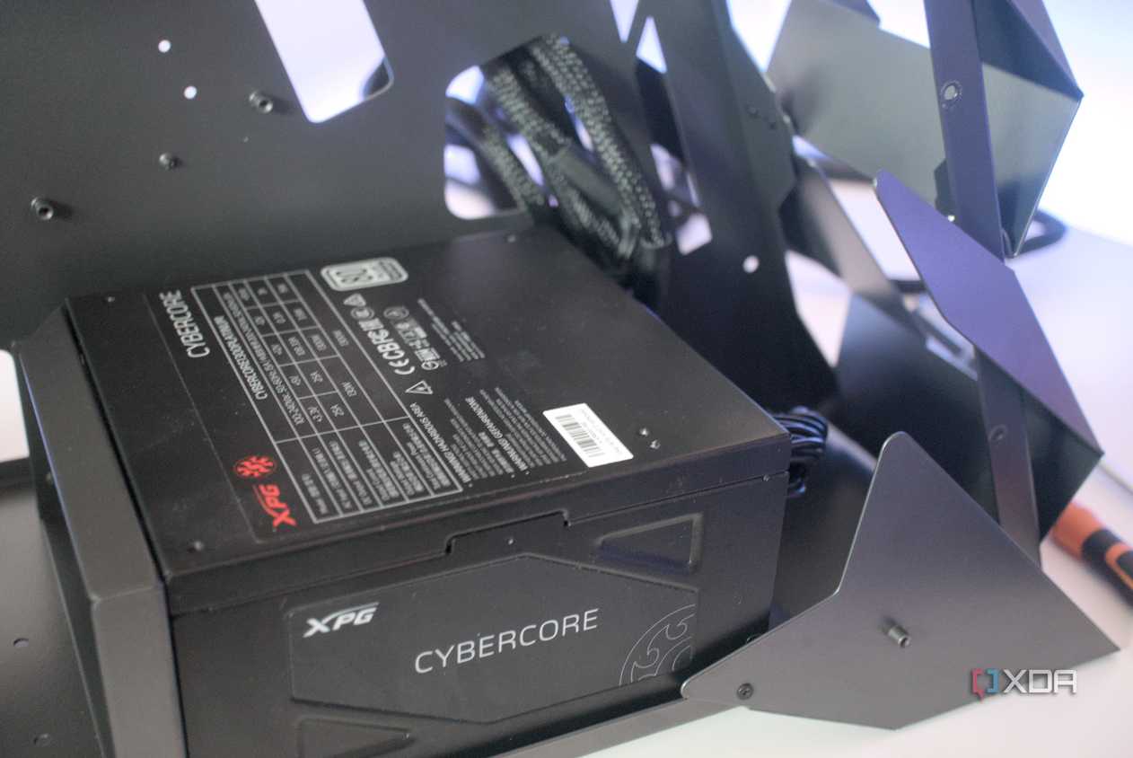PSU clearance inside the Vetroo K1 Pangolin