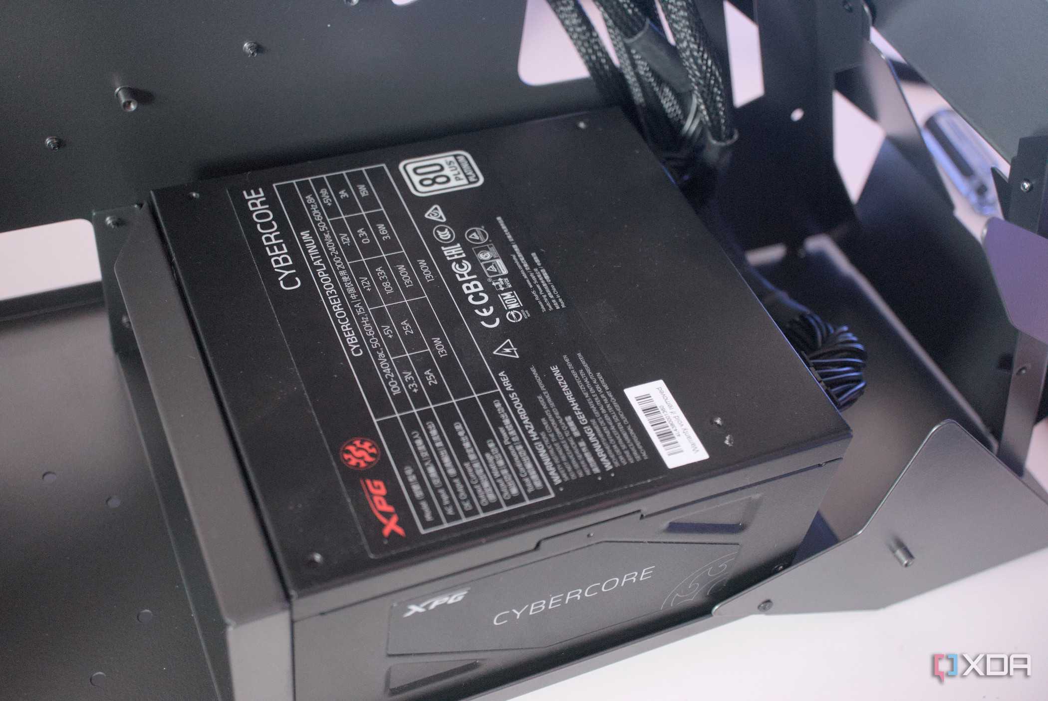 Installing a PSU inside the Vetroo K1 Pangolin