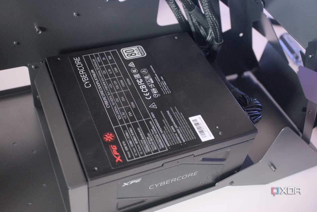 Installing a PSU inside the Vetroo K1 Pangolin