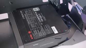Installing a PSU inside the Vetroo K1 Pangolin