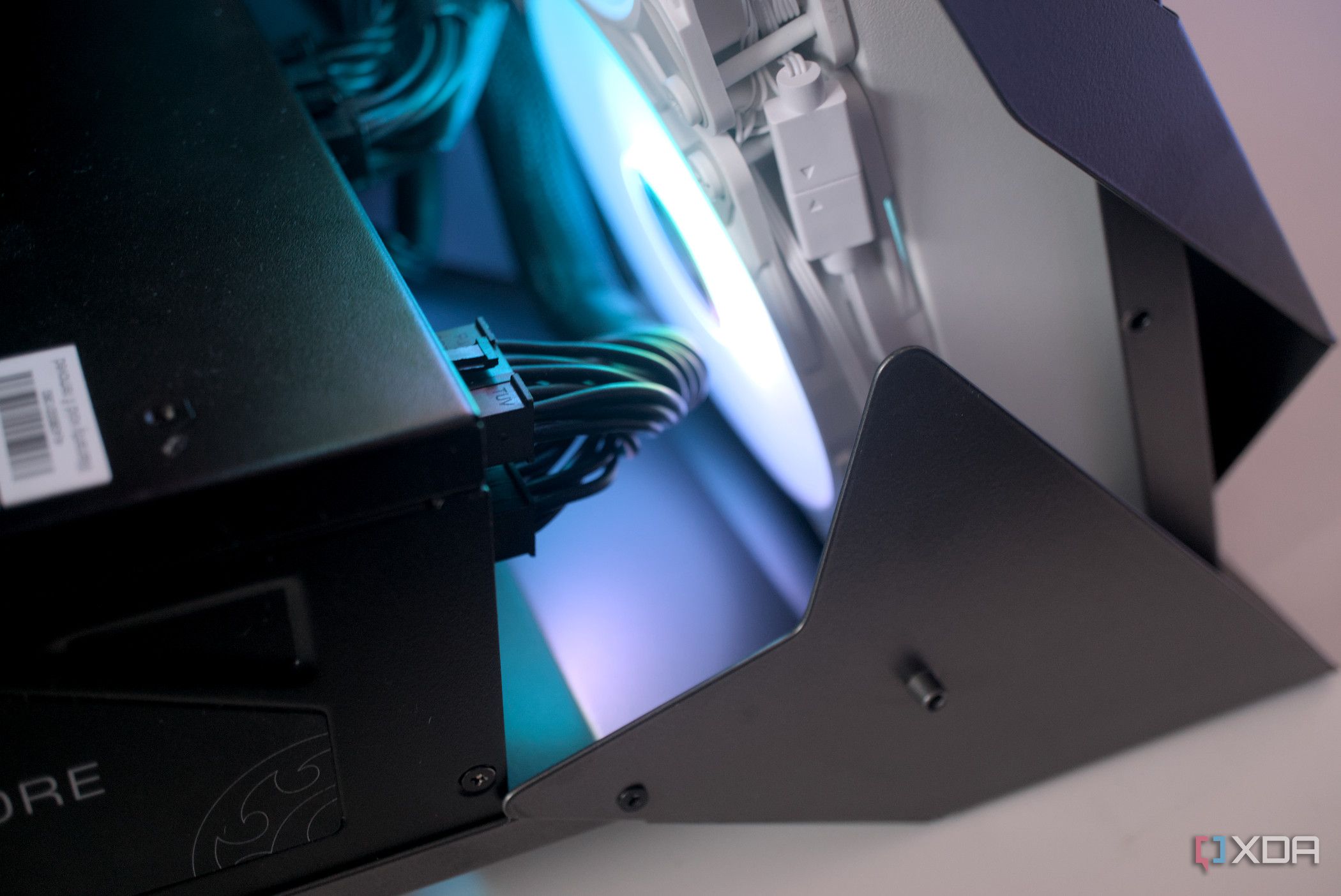 vetroo-k1-pangolin-system-running-psu-fan-close
