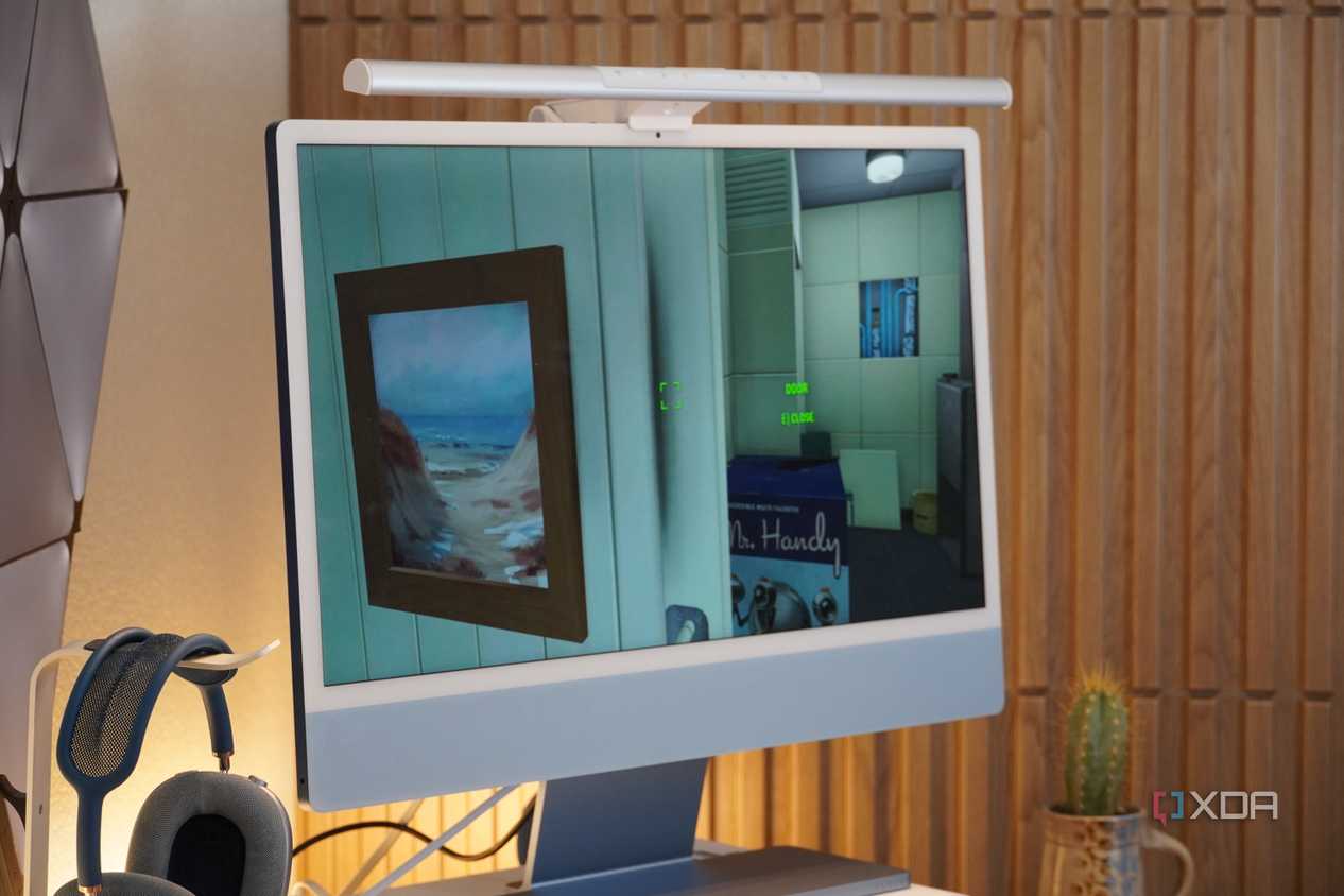 Fallout 4 gameplay on an iMac using Whisky.