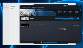 Emulating the Windows version of Steam in Whisky.
