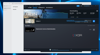 Emulating the Windows version of Steam in Whisky.