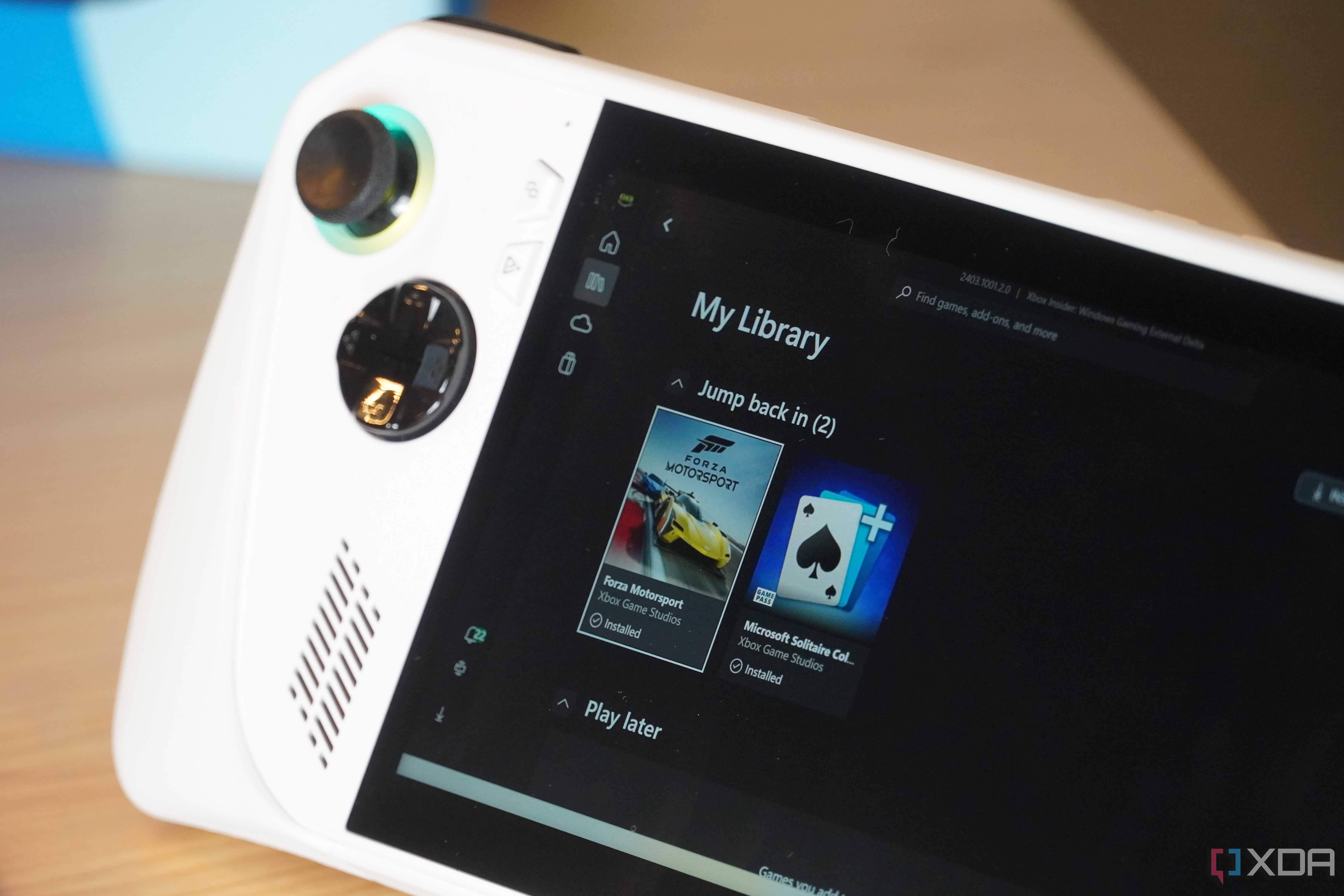 Jump back in on the Xbox app.