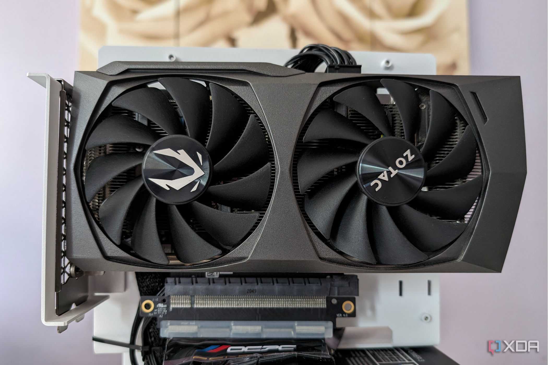 an image of a zotac 3060 gpu