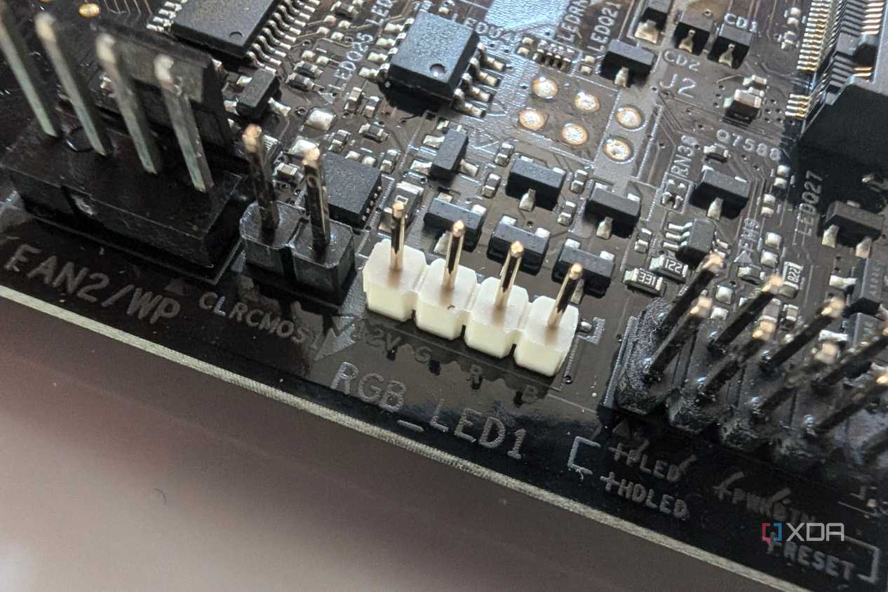 12v rgb_led1 connector on asrock motherboard