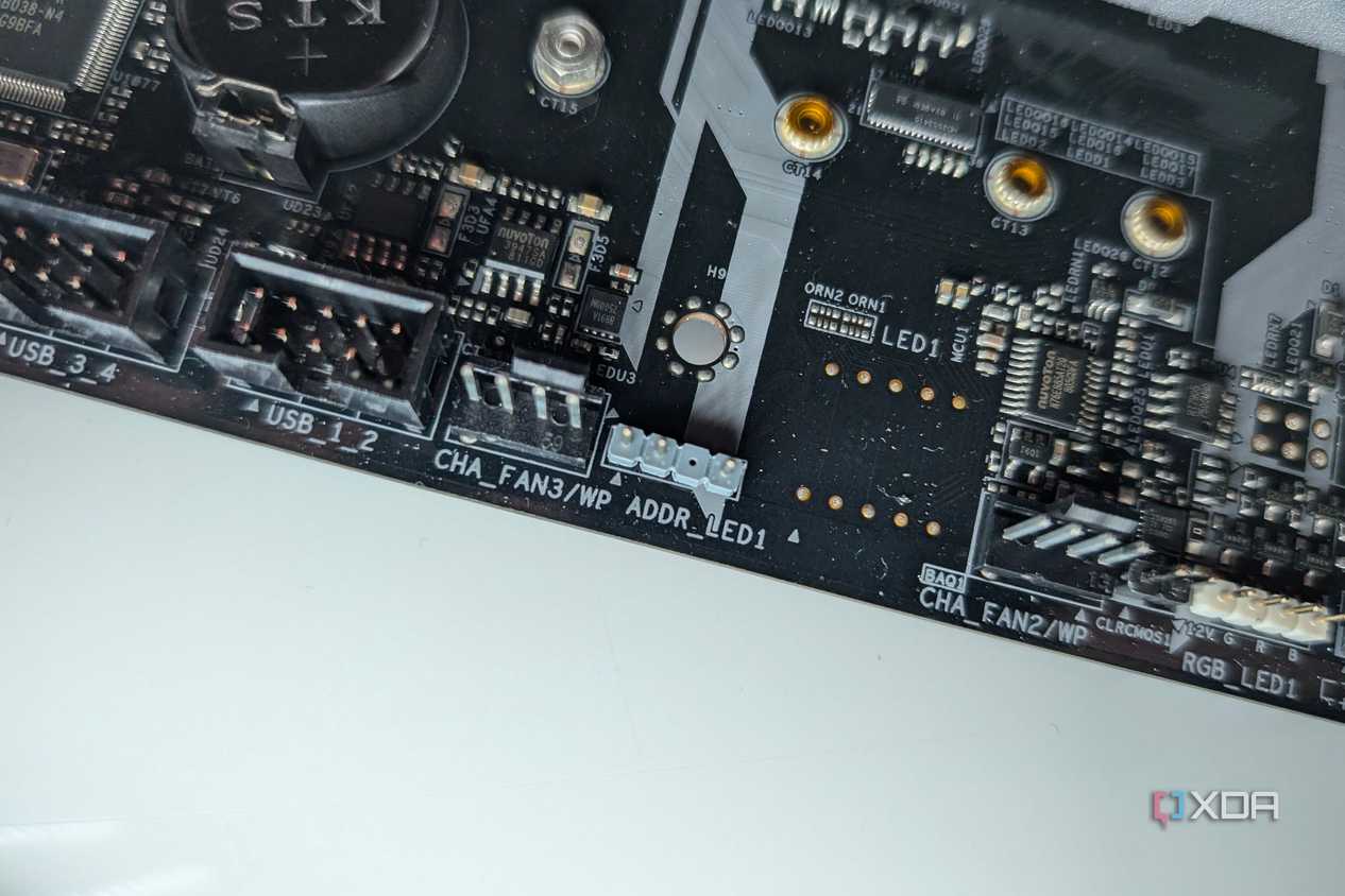 5v argb motherboard header