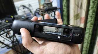 The side view of an Aicoco onAir camera