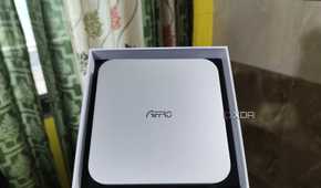 An Aiffro K100 NAS kept in a box