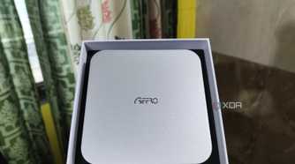 An Aiffro K100 NAS kept in a box