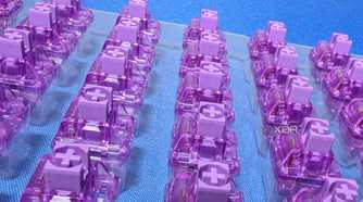 akko jelly purple switches in tray sideways