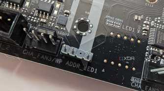argb motherboard header on asrock motherboard