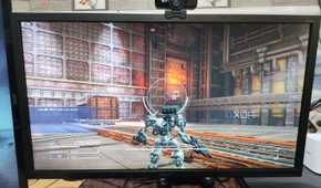 A PC running Armored Core VI at 1440p 60FPS with the help of Lossless Scaling