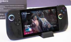 Asus ROG Ally X displaying a menu in Tekken 8