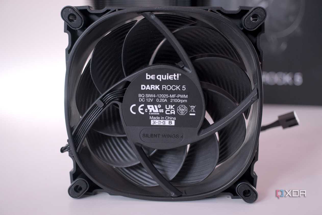 be quiet! Dark Rock 5 fan specs