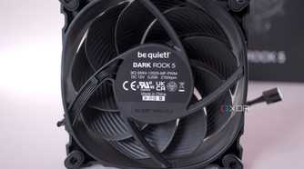 be quiet! Dark Rock 5 fan specs