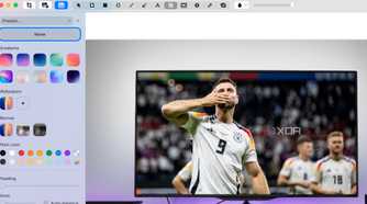 A screenshot showing Cleanshot editor