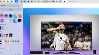 A screenshot showing cleanshot backgrounds