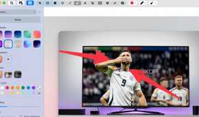 A screenshot showing Cleanshot annotation