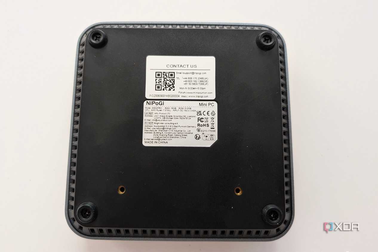 image of the bottom of a mini PC