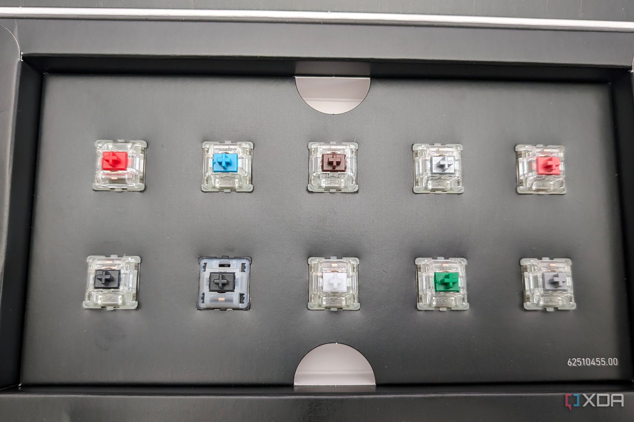 cherry mx switches in box